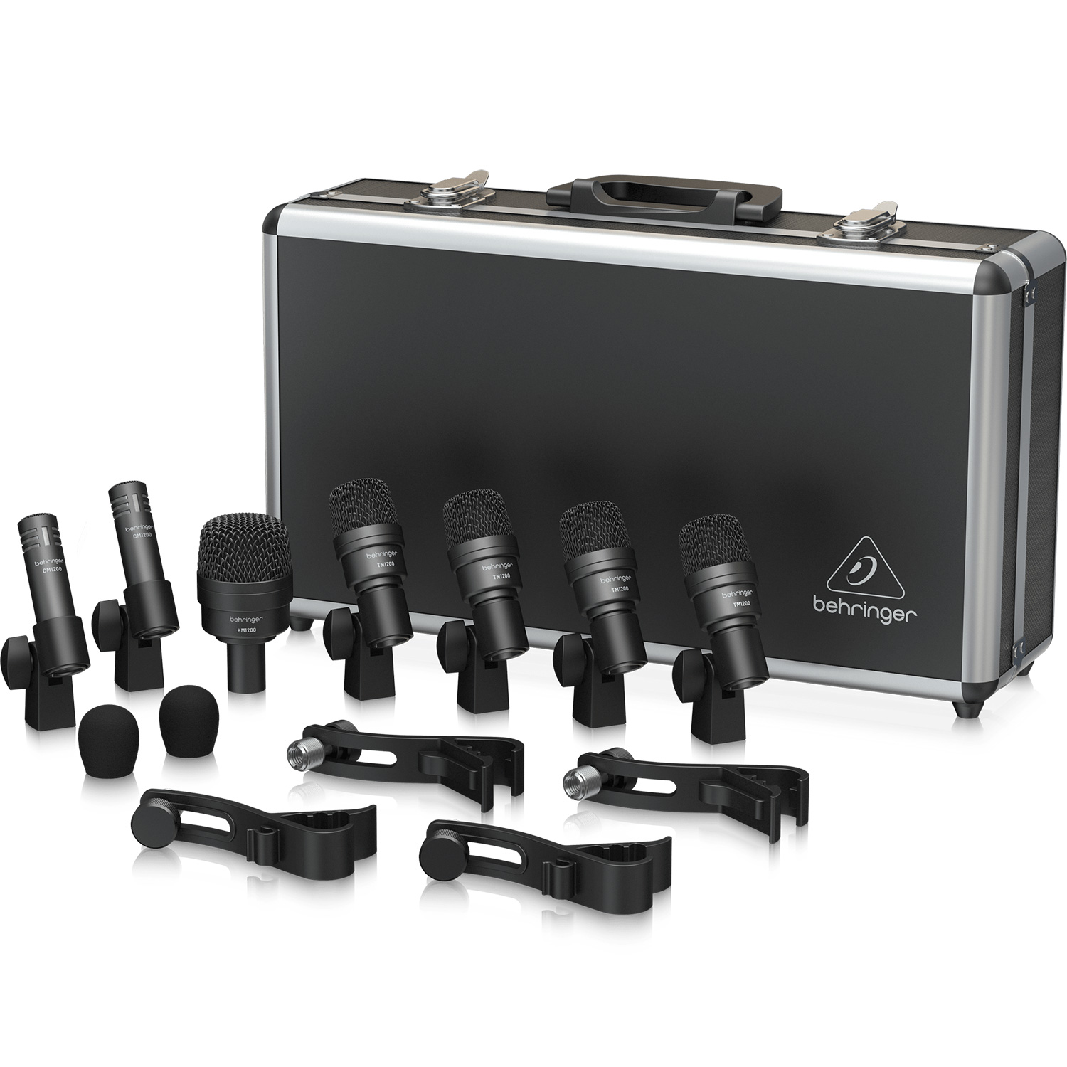 Behringer BC1200 Professional 7-Piece Drum Microphone Set
