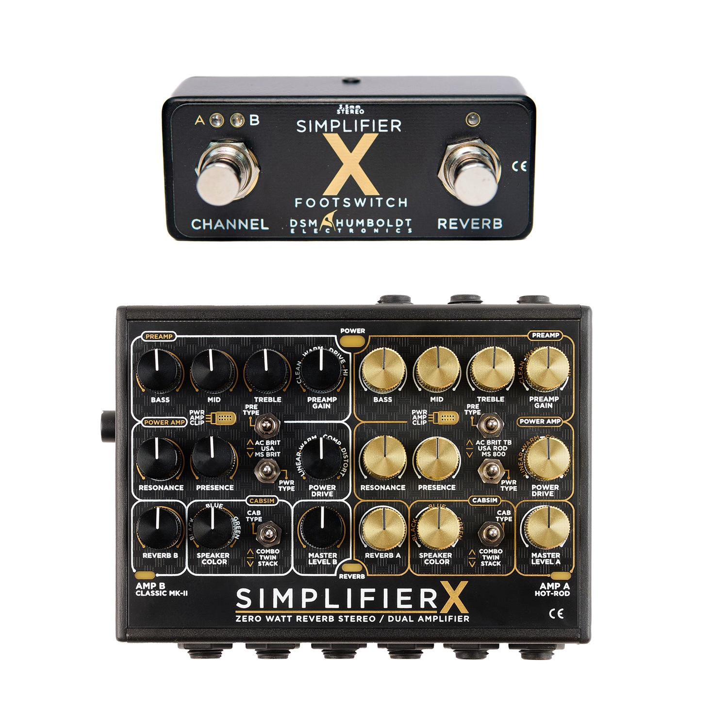 DSM Simplifier X Analog Amp Simulator Pedal - Vintage King