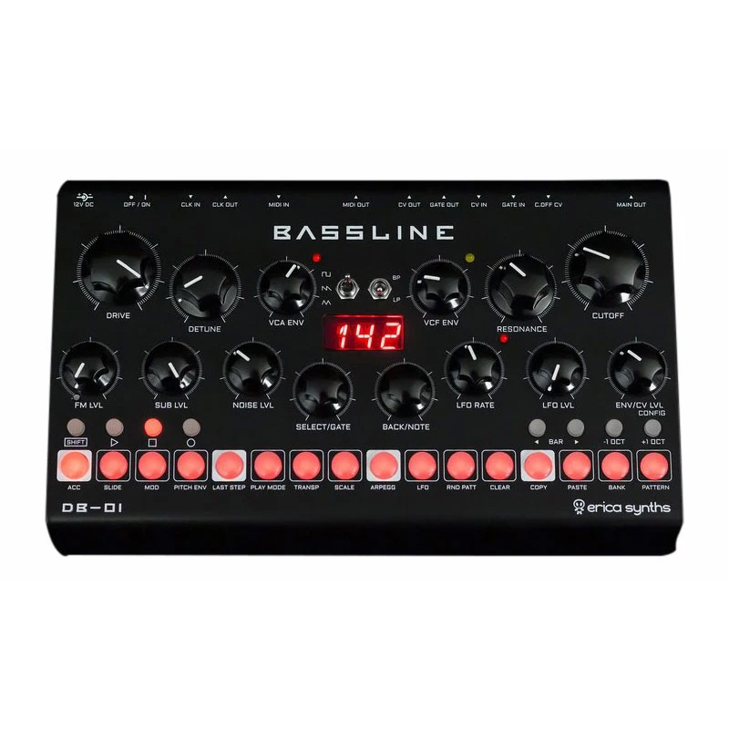 Erica Synths Bassline - Erica Synths DB 01 - Erica DB01 Synth