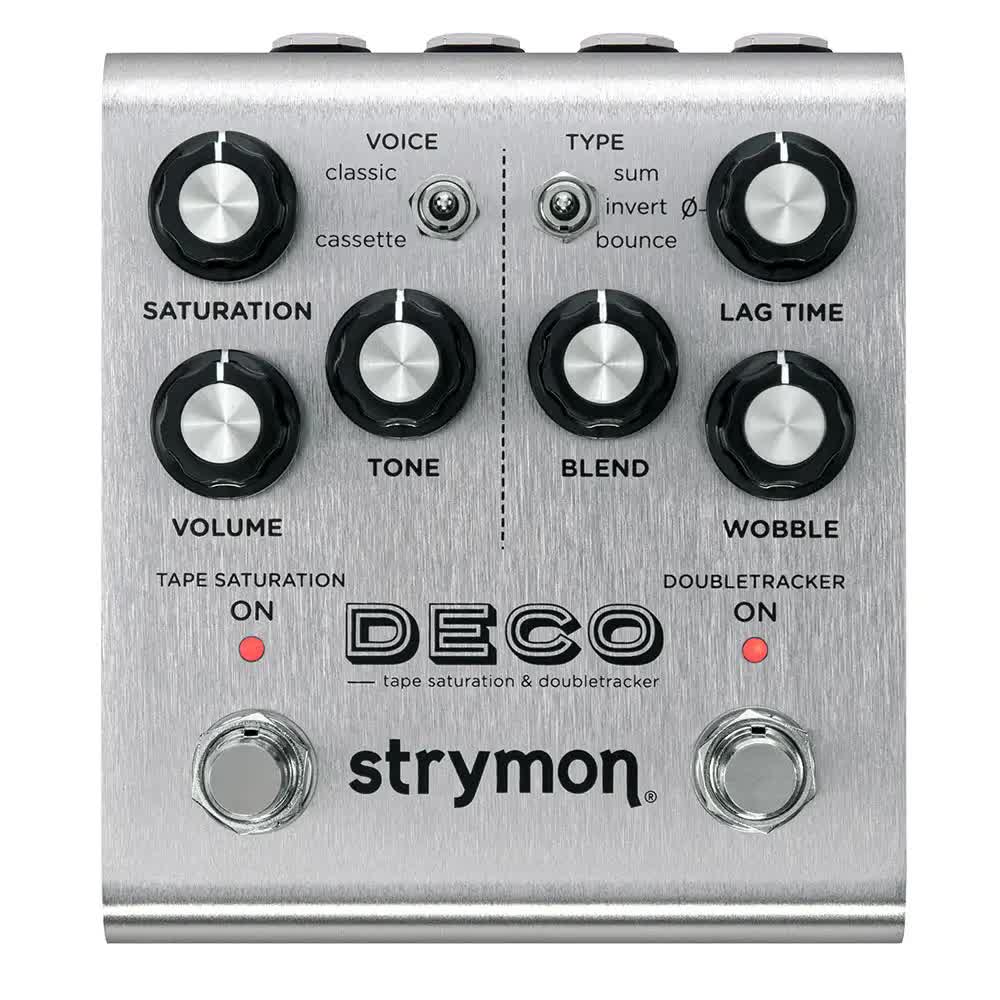 Strymon Deco V2 Tape Saturation & Doubletracker Effects Pedal