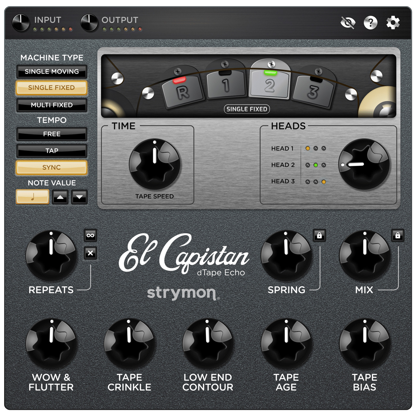 Strymon El Capistan Tape-Echo Software Plug-in - Electronic