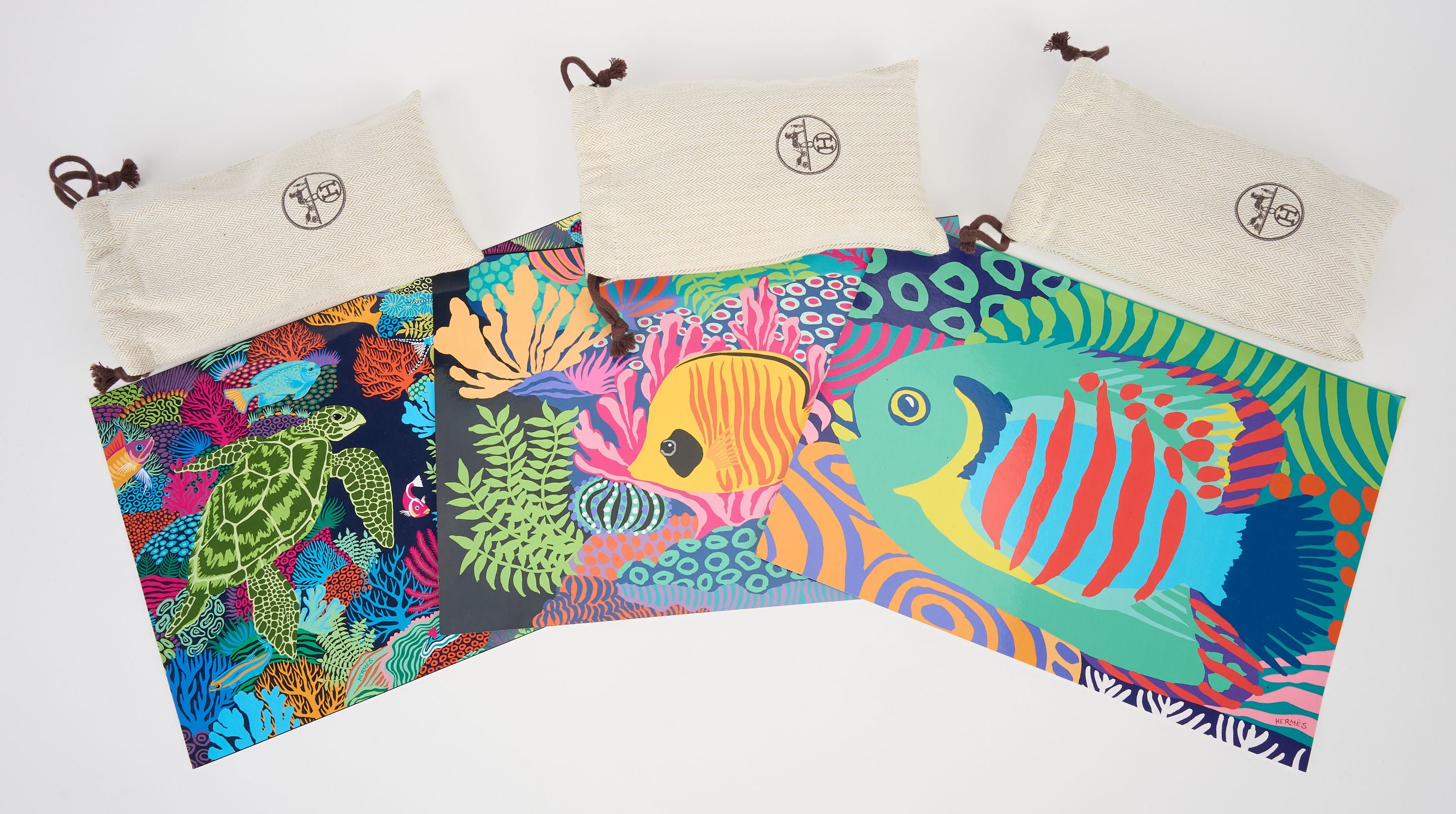 Hermès New In Box Set Of 3 Puzzles - Vintage Lux