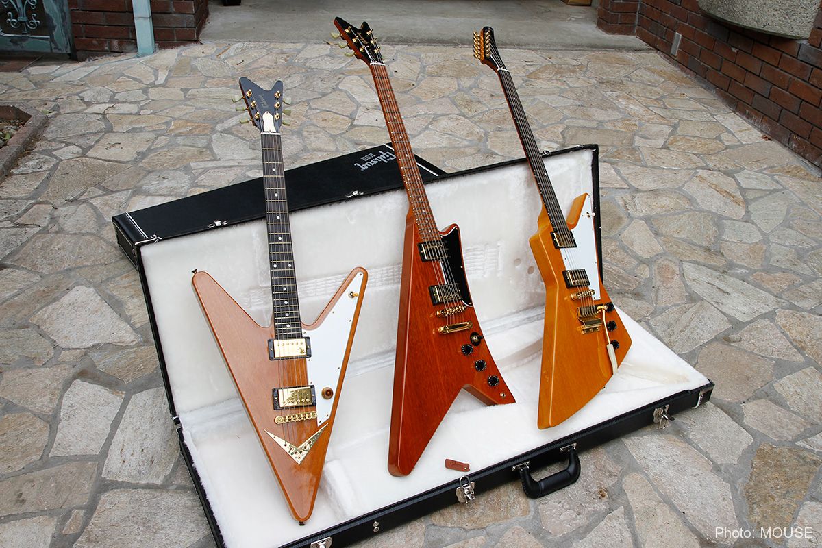 リバース・フライングV - 変形ギタートリオの復刻 | Vintage Maniacs