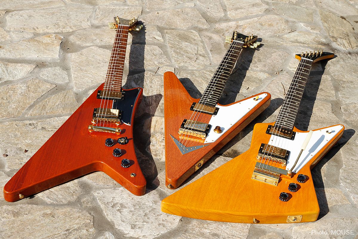 リバース・フライングV - 変形ギタートリオの復刻 | Vintage Maniacs