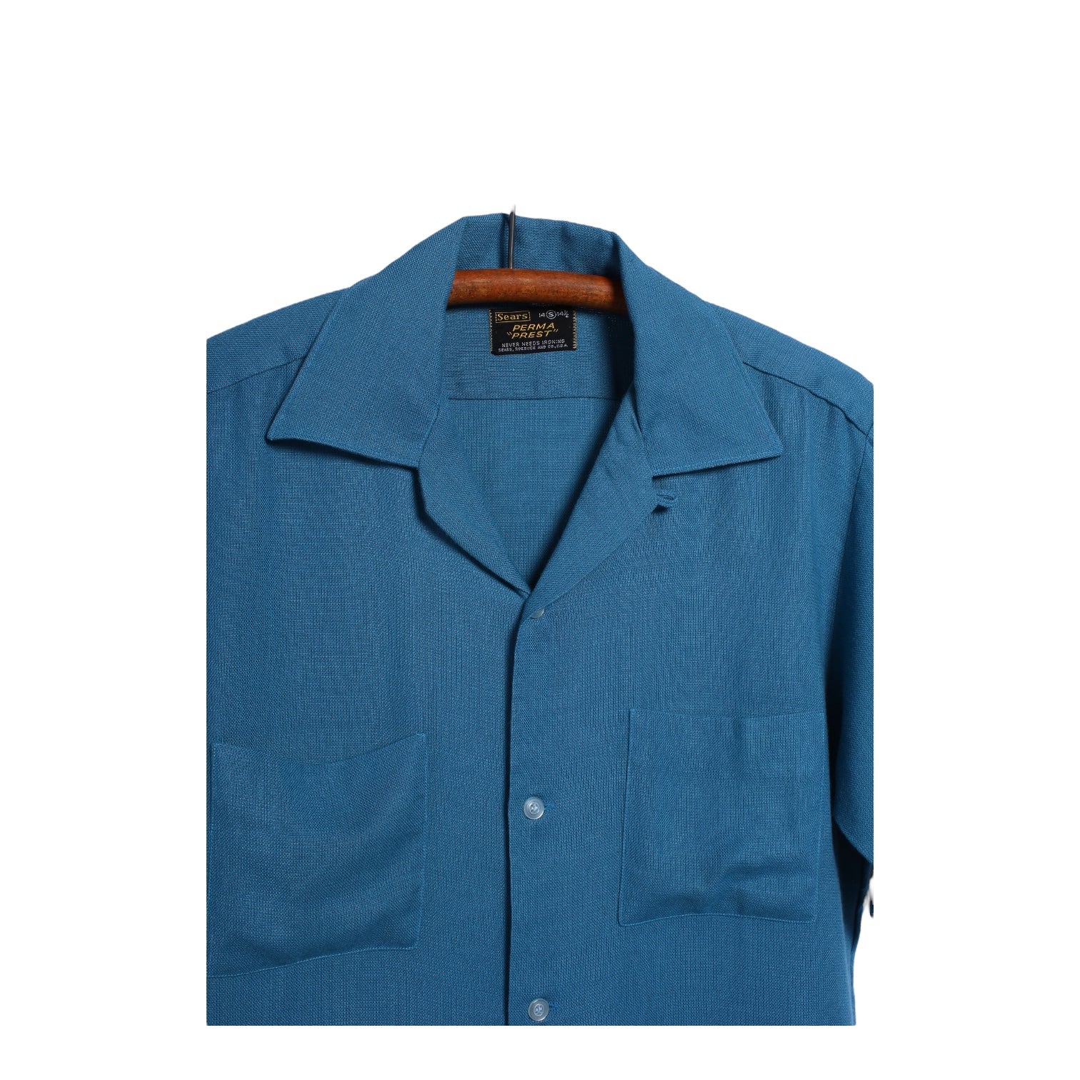 60s Sears loop collar camp shirt small – Vintage Sponsor