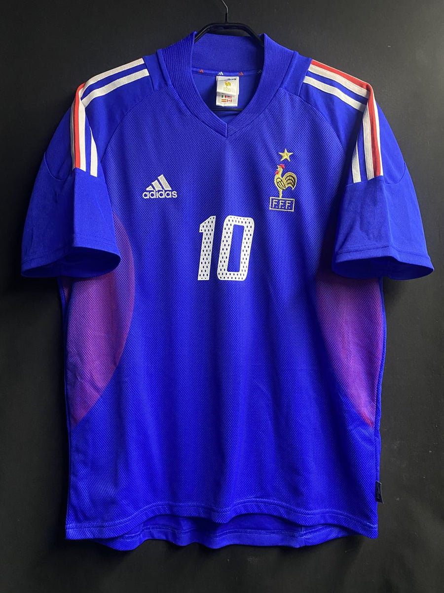 2002/03】フランス代表（H）/ CONDITION：A / SIZE：M / #10 / ZIDANE