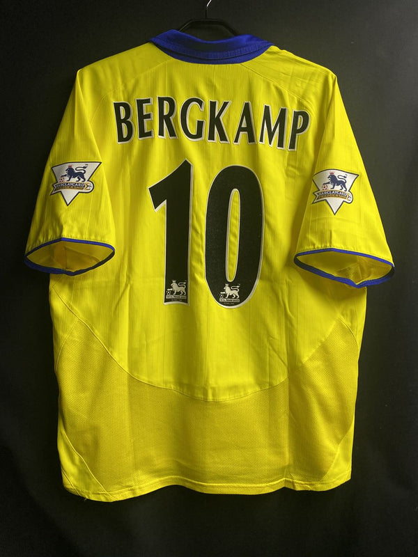 2003/04】アーセナル（A）/ CONDITION：A / SIZE：L / #10 / BERGKAMP