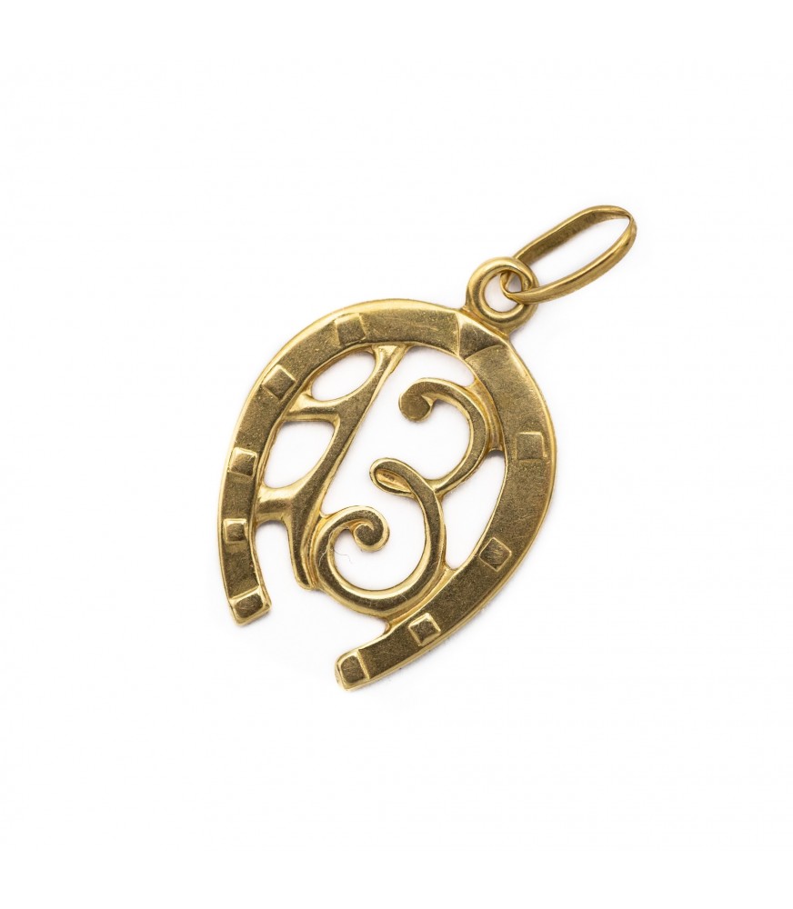 イソノファクトリー グッドラックチャーム #1-1385 カラー：茶 イソノ