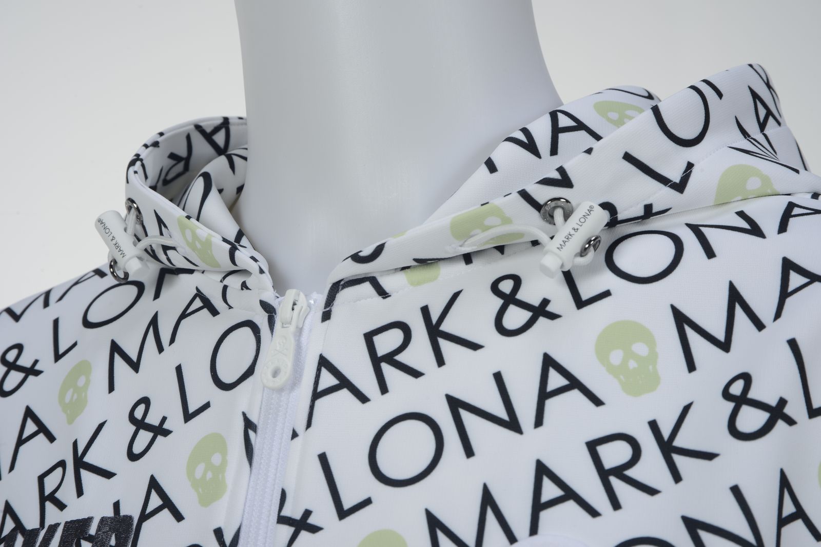 MARK&LONA - Alpha Zip Up Hoodie | ブルゾン | ホワイト | メンズ