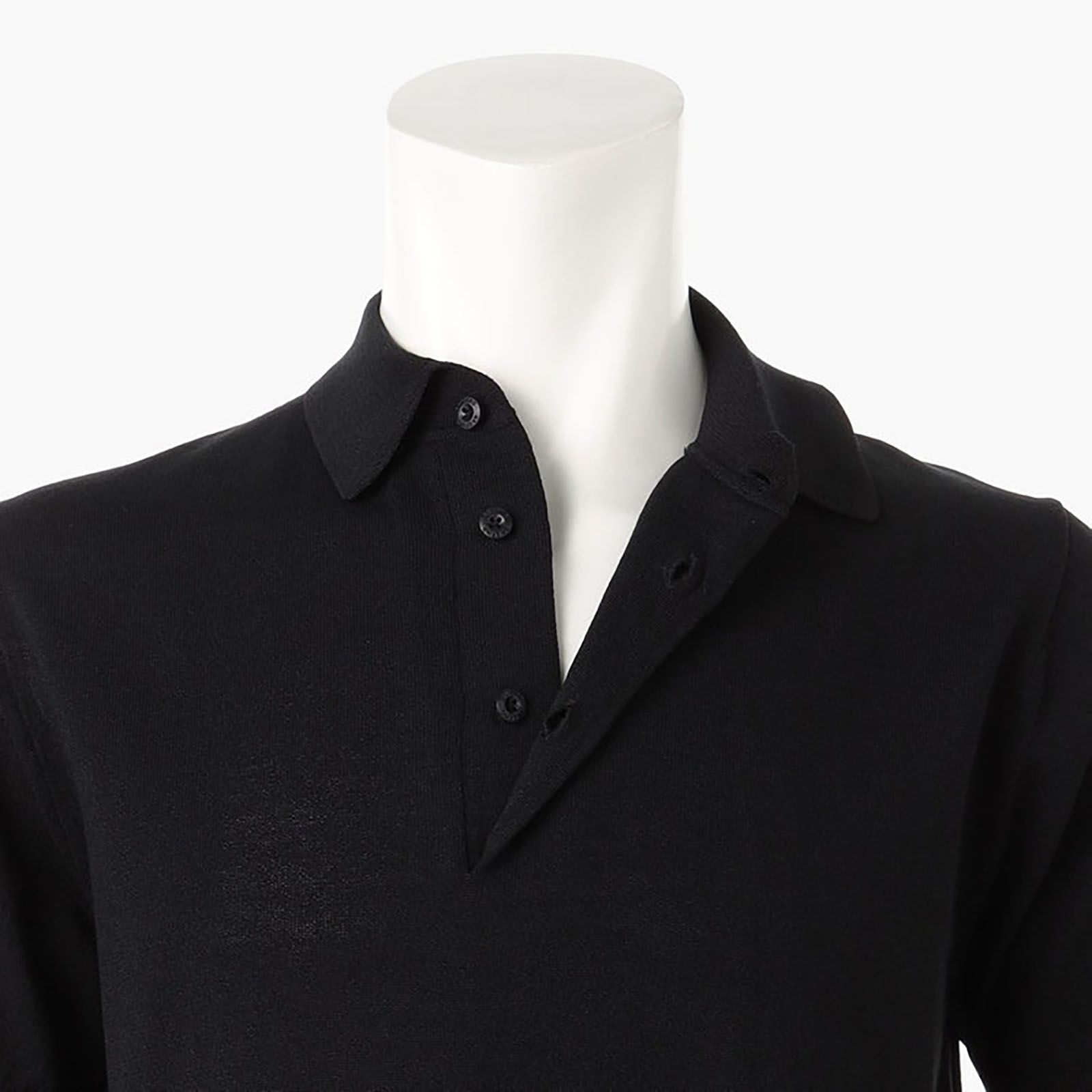 BRIEFING GOLF - MENS WASHABLE HS KNIT POLO | ポロシャツ | ブラック