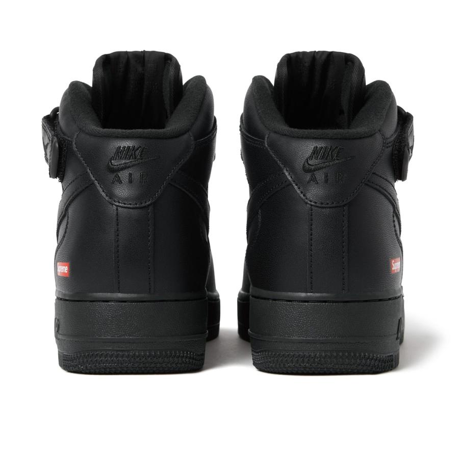 Supreme × Nike Air Force 1 Mid Black シュプリーム × ナイキ エア