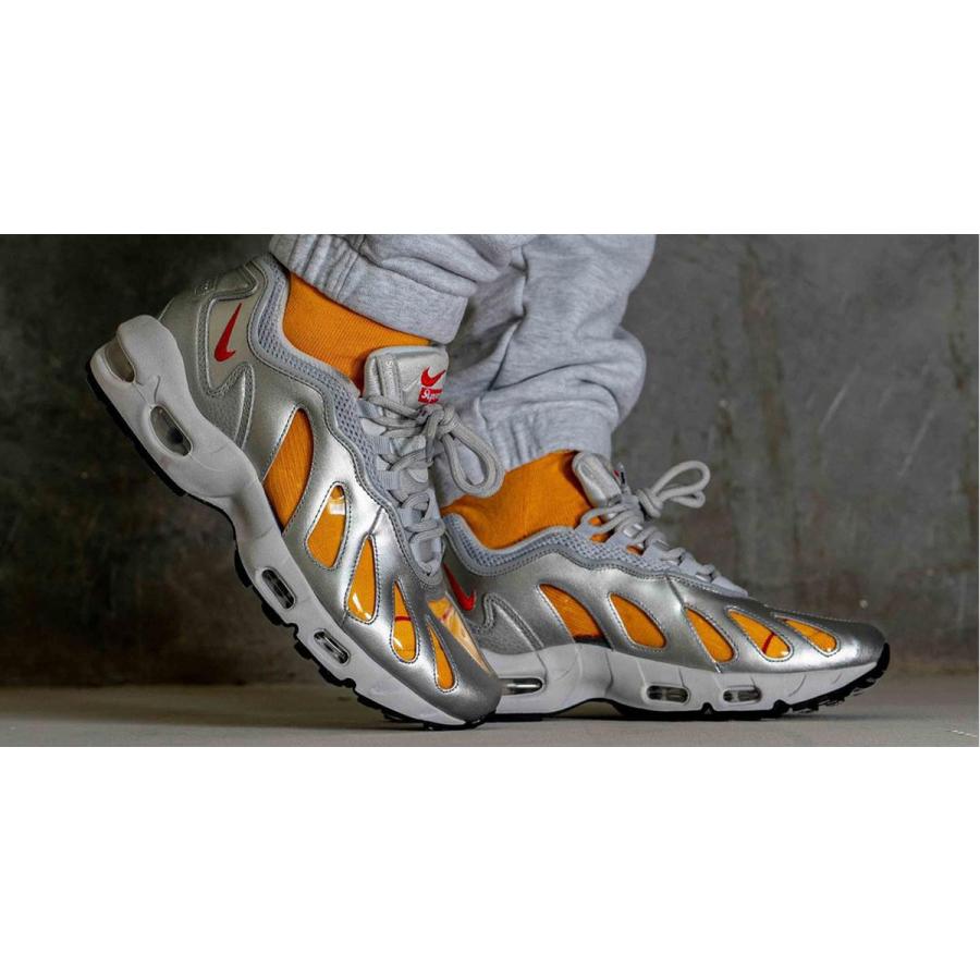 シュプリーム×ナイキ エアマックス96 メタリックシルバー スピード