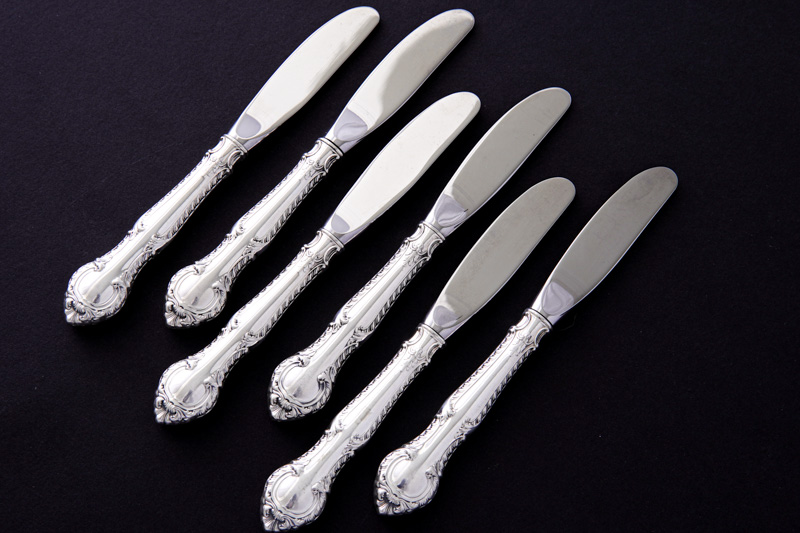 ヴィンテージシルバー、純銀製(925)ハンドル 1960年前後 American