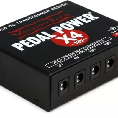Voodoo Lab Pedal Power X4-18V Black - Victor Litz