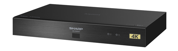 シャープ、新4K衛星放送に対応する4Kチューナー『4S-C00AS1』、4K