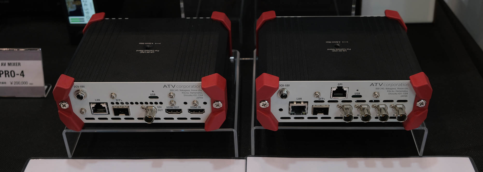 Inter BEE 2018】ATV、4K/60pの2ch HDMIスイッチャー A-PRO-1 を中心に