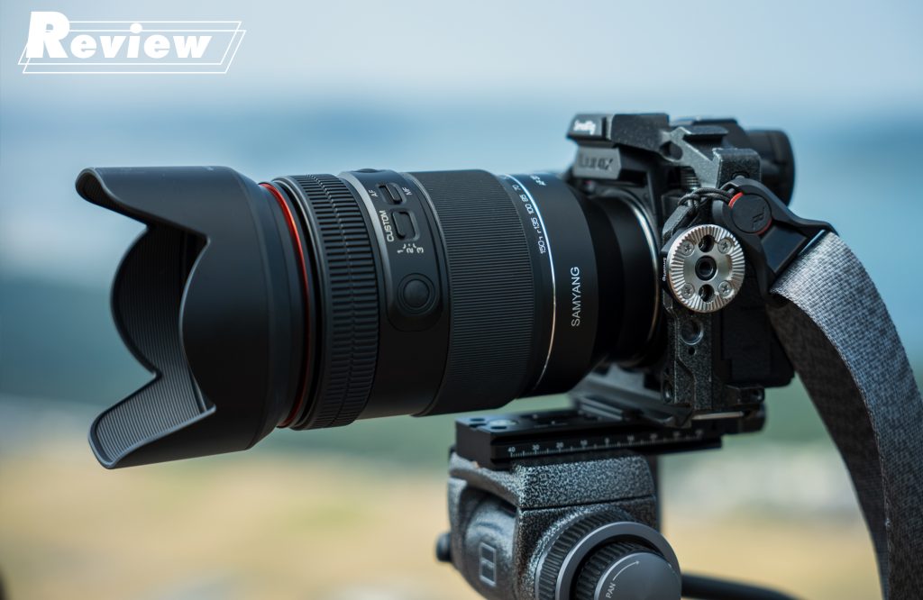 SAMYANG AF 35-150mm F2-2.8L」広角35mmから望遠150mmまでをカバーする