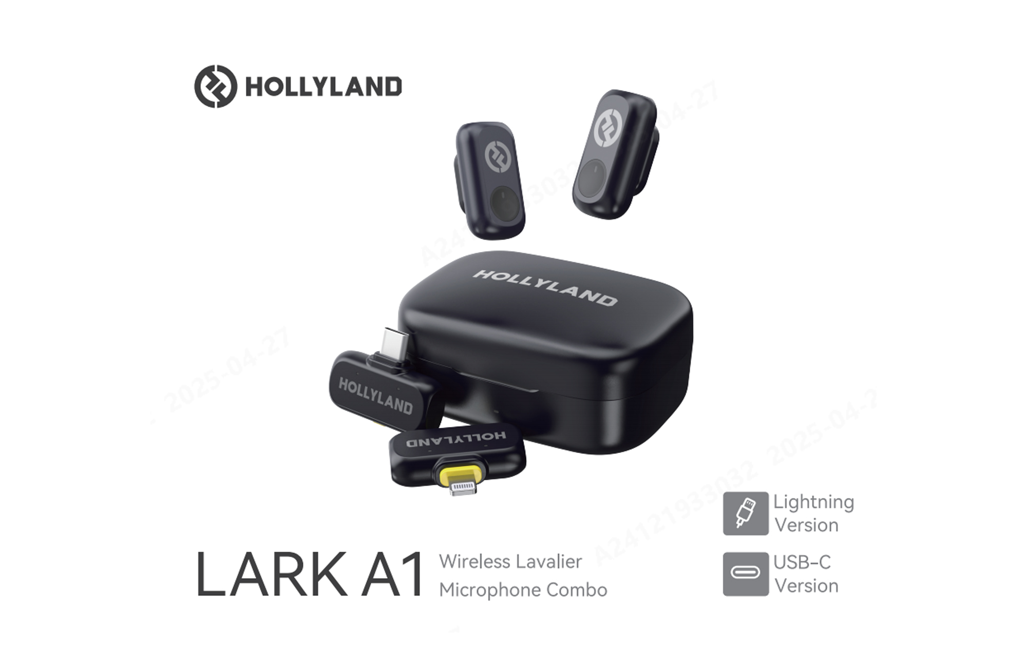Hollyland、ワイヤレスマイク「LARK A1」を発売〜48kHz/24ビットの高音