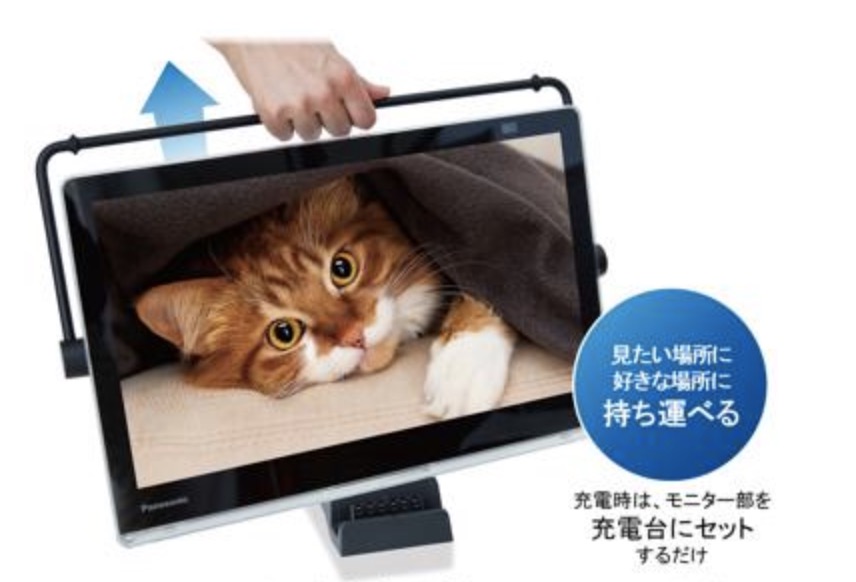 パナソニック、ポータブルテレビ プライベート・ビエラ UN-15TD10を