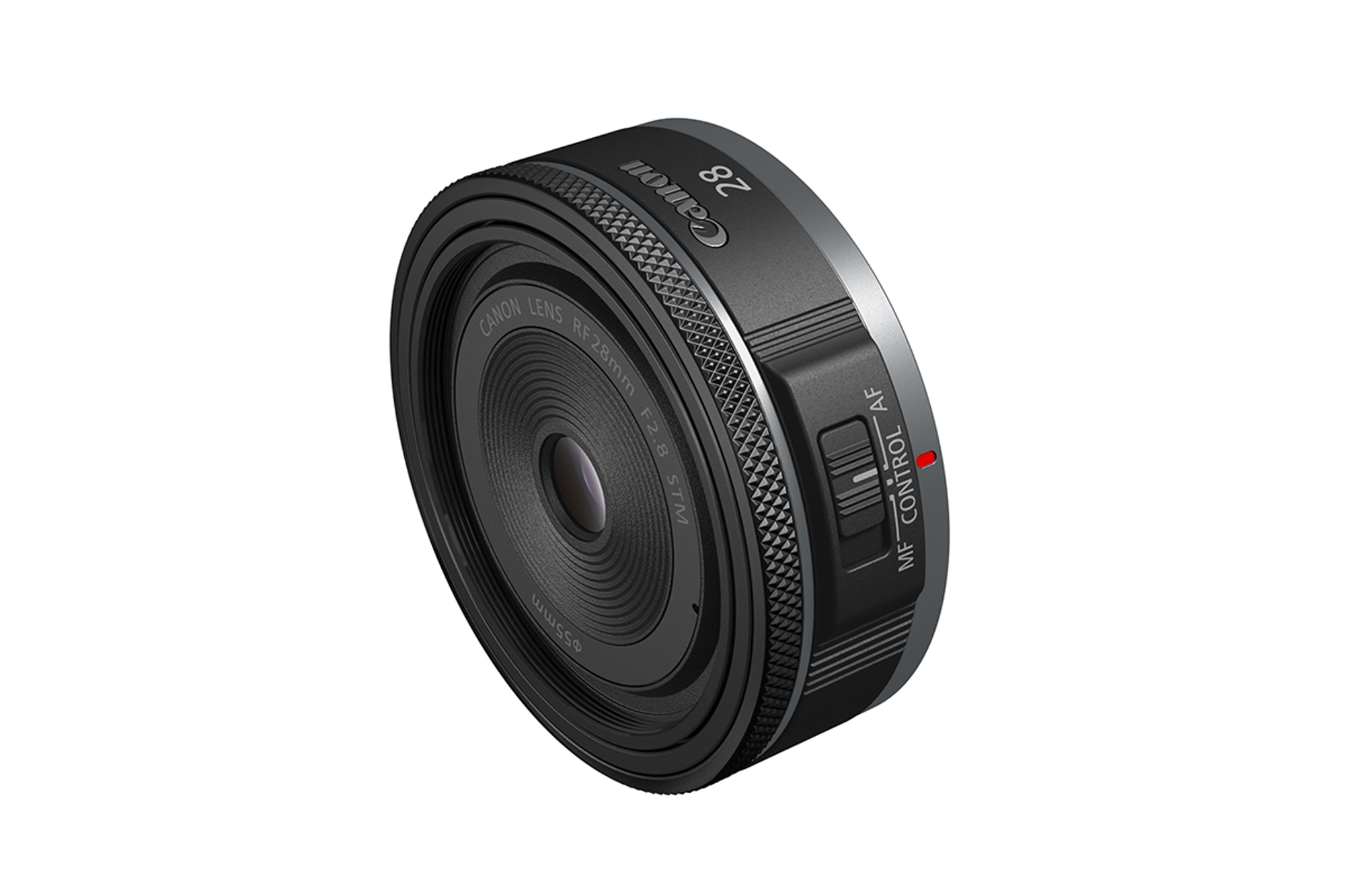 キヤノン 、RFレンズ初の単焦点パンケーキレンズ RF28mm F2.8 STMを
