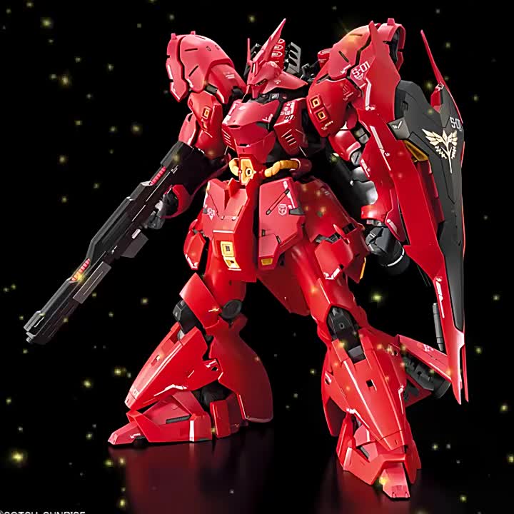 Four Seas Model RG5503 1/144 SAZABI with Water Sticker Figures