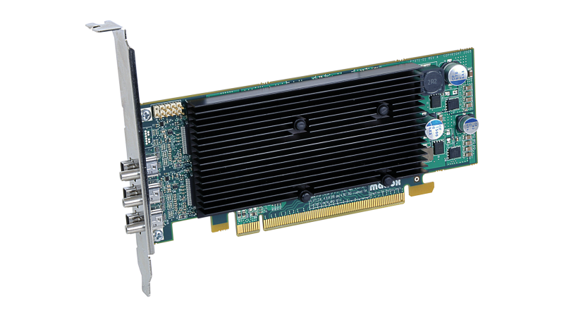 M9138 LP | PCIe x16 Triple Graphics Card | Matrox Video