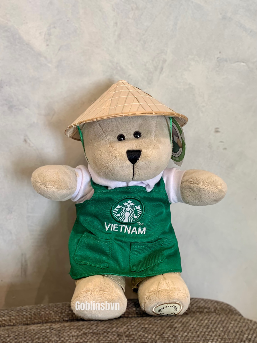 スターバックス ベアリスタ ぬいぐるみ ベトナム限定 20cm