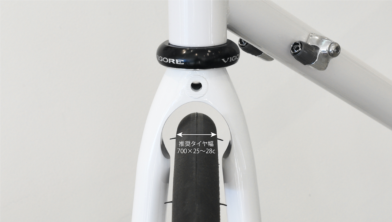 クロモリ製ロードバイク CrMo Racerクロモリレーサー - VIGORE -道具