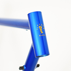 クロモリレーサー】フレーム＆フォーク キャンディ・ブルー (約18%off