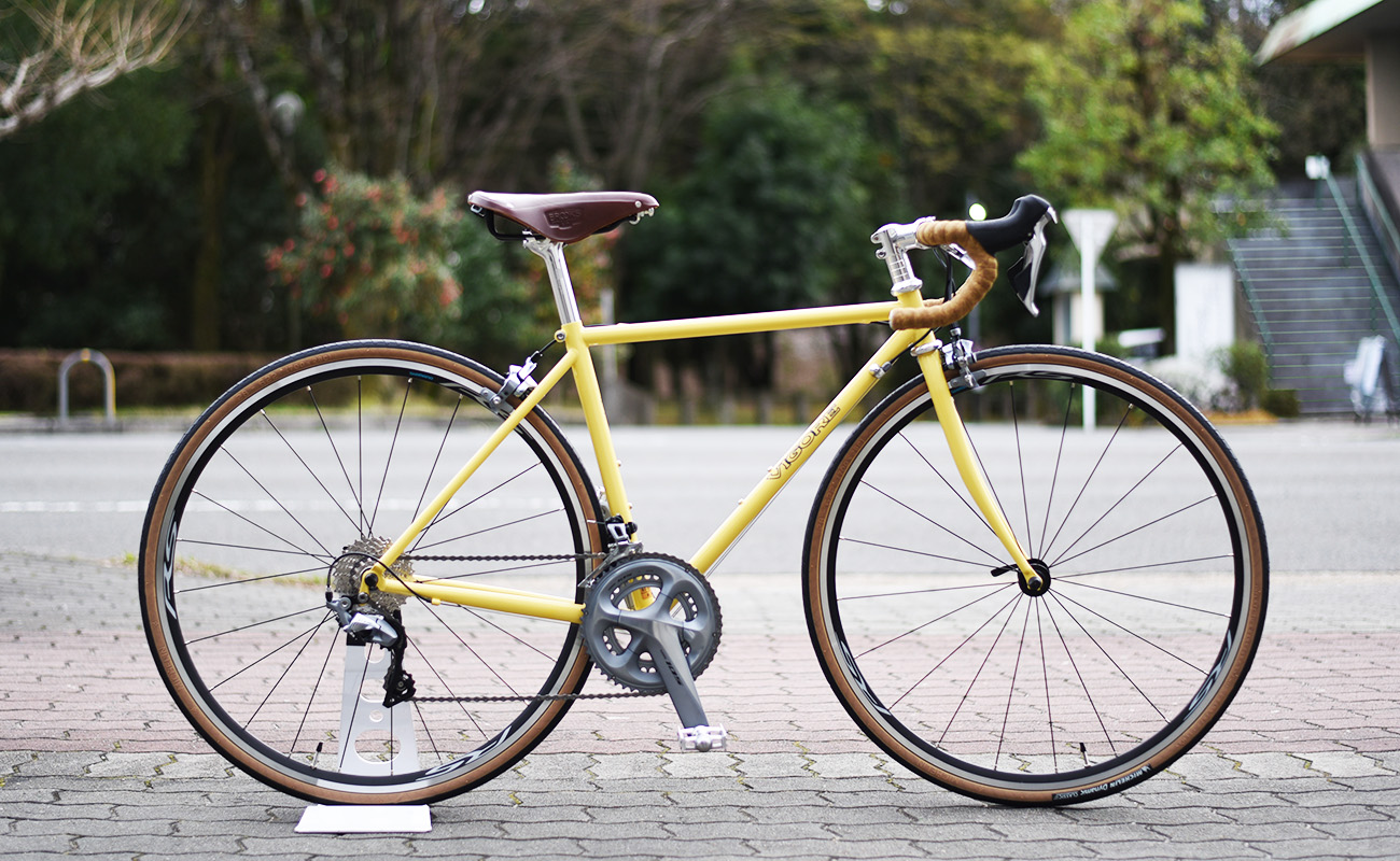 ご夫婦で『クロモリ レーサー』 - VIGORE -道具としての自転車の正しい