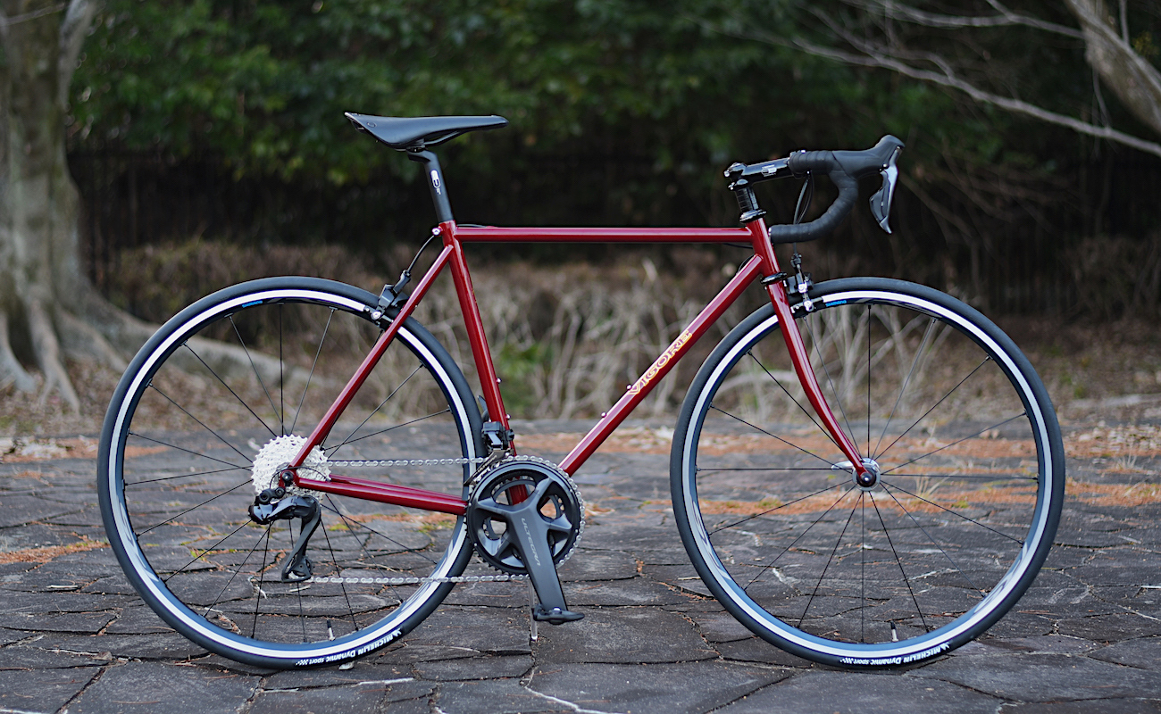 クロモリレーサー Grade RS＋ ULTEGRA Di2仕様 - VIGORE -道具としての