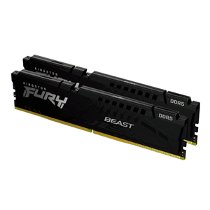 Kingston 16GB 2x8GB 5200 DDR5 FURY BEAST KF552C40BBK2-16 BLACK