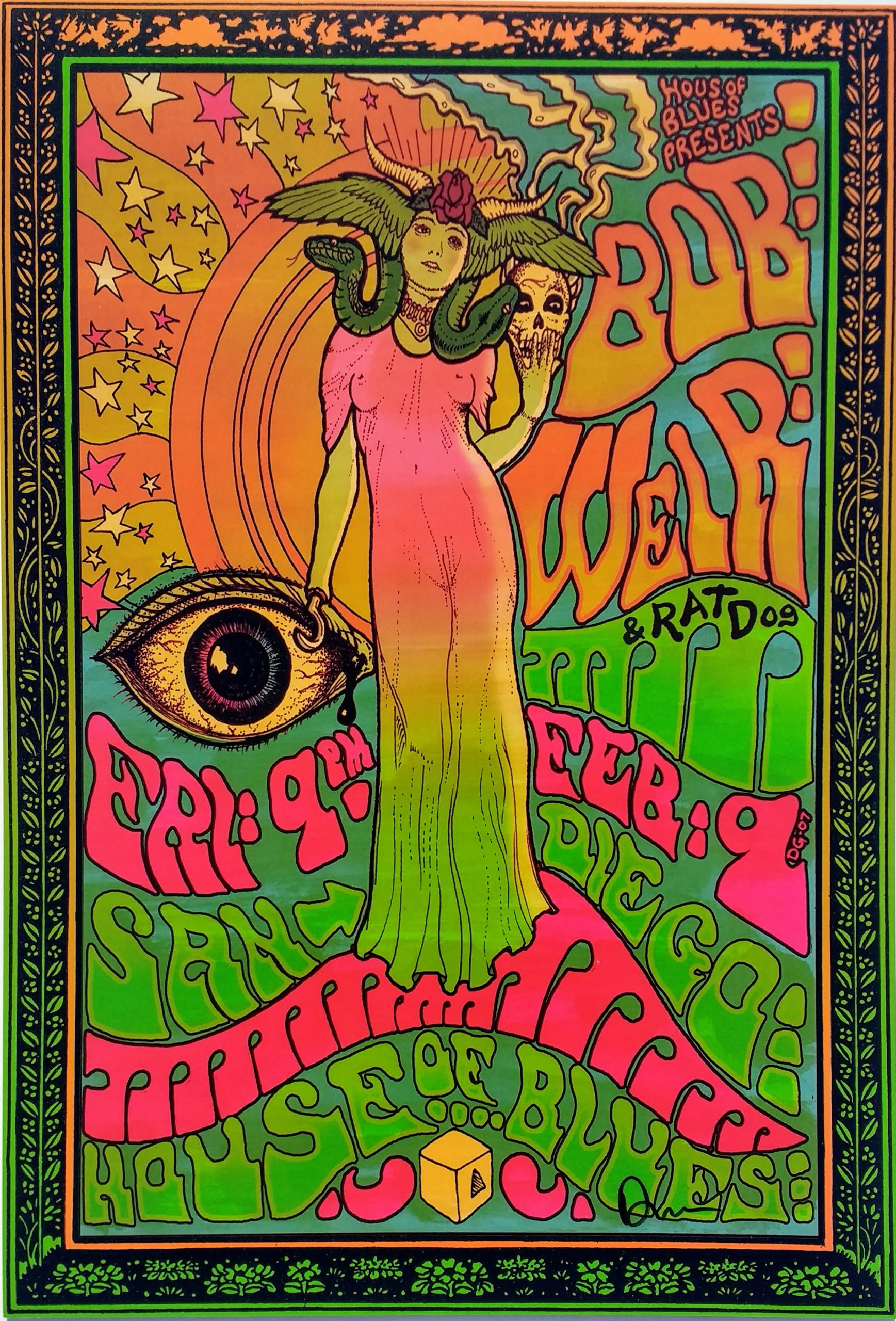 Bob Weir Concert Poster
