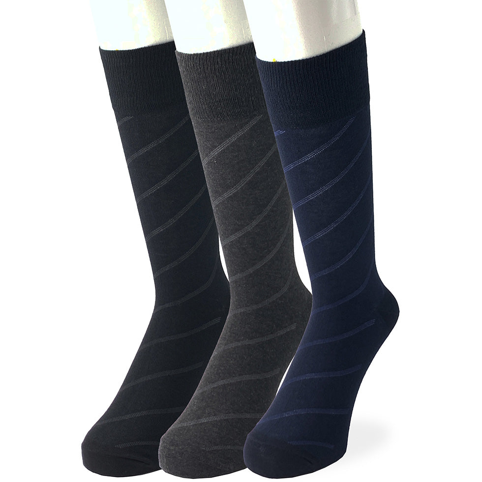 日本製高機能ビジネスソックス 15.ストライプ3色セット – Vita Natur