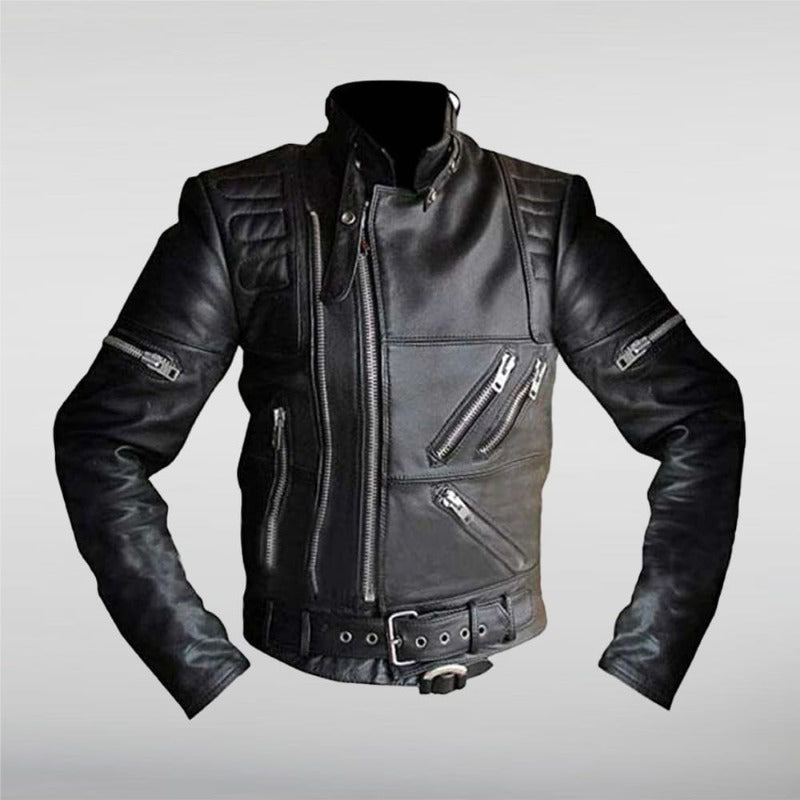 Hein Gericke Black Leather Jacket – Vintage Jacket