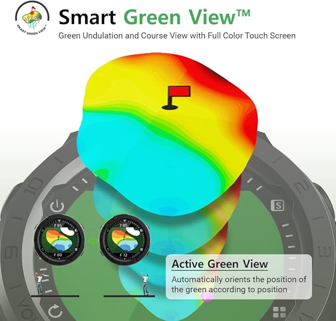 Voice Caddie A3 Golf GPS Watch with Slope