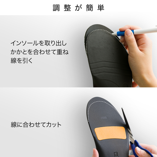 ザムスト（ZAMST）インソール for SPORTS フットクラフトクッションド