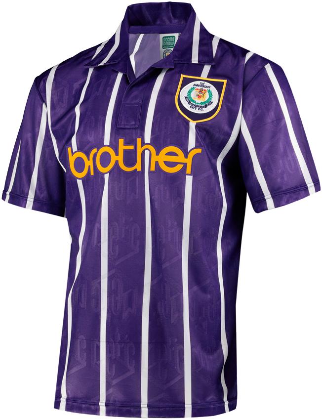 マンチェスター・シティ、人気の「brother」レトロジャージ！昔のユニ