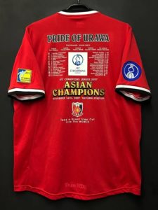 Jクラブ初の快挙！2007年 浦和レッズACL優勝記念ユニフォーム