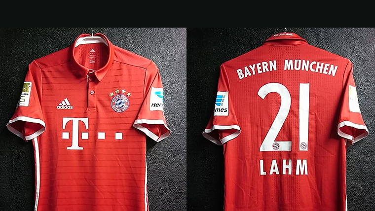 ラーム氏ラストモデル！2016/17バイエルン ホームユニフォーム