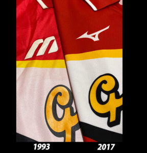 名古屋グランパス、2017年クラブ創立25周年記念復刻ユニフォーム！原点