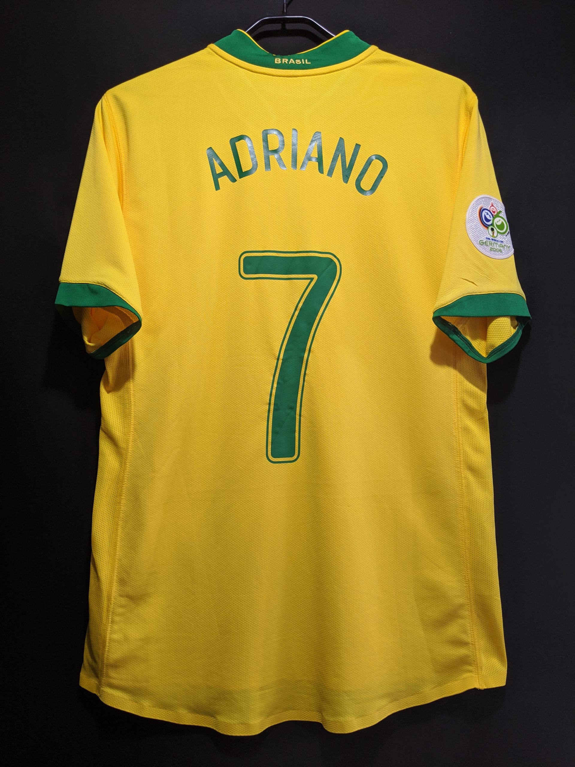 選手用#2】ヴィンス君の選手用ユニフォーム紹介【2006ブラジル代表