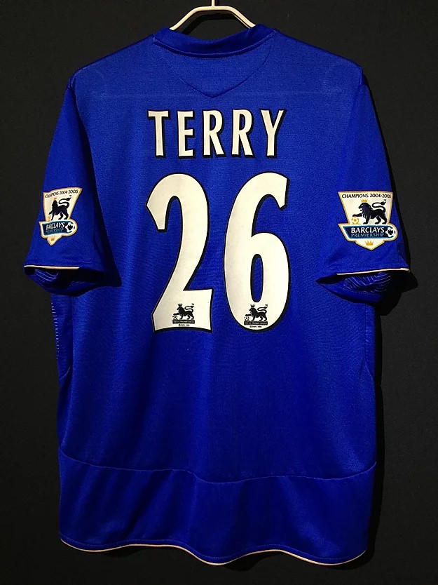 プレミア連覇達成！チェルシークラブ創設100周年ユニフォーム