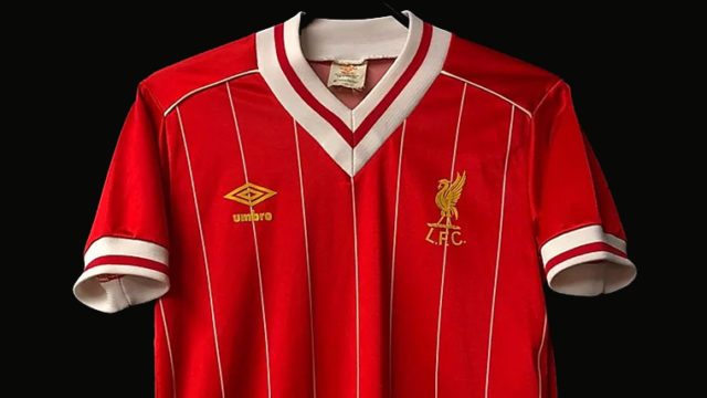 リバプール史に残る1982/85シーズンのヴィンテージユニフォーム