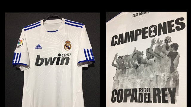 2010/11レアルマドリード国王杯優勝記念ユニフォーム！｜サッカー