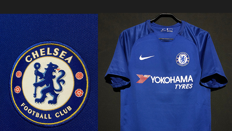 レア/未使用】チェルシー 2017/18 トレーニングシャツ 海外Sサイズ