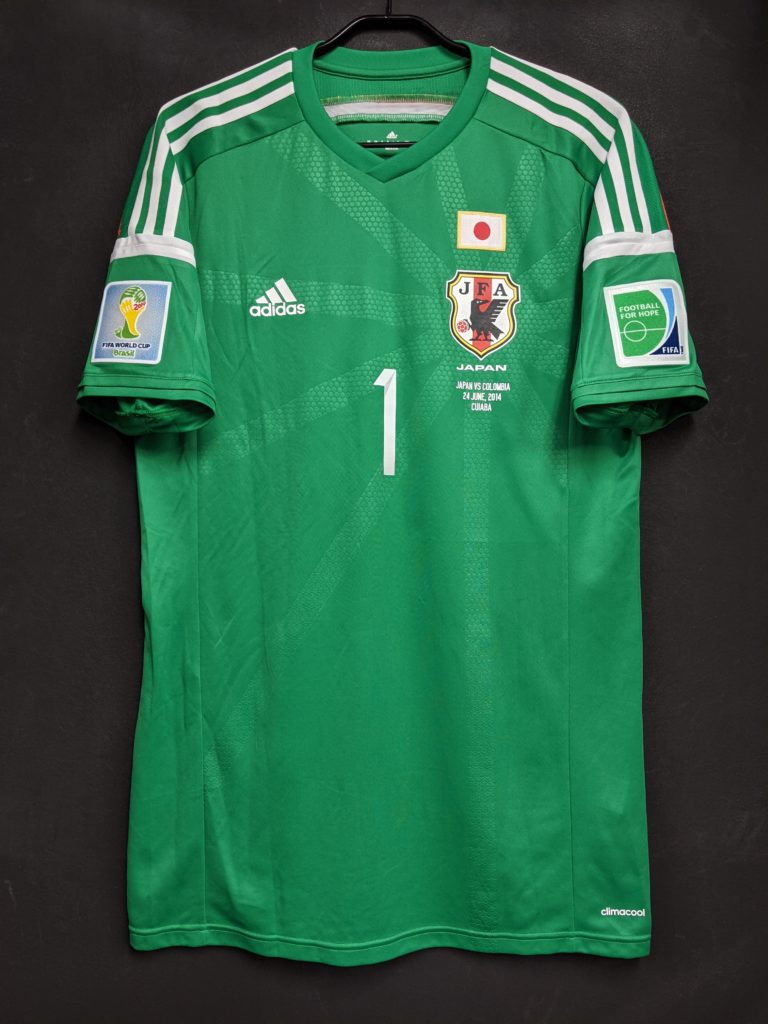 選手用#6】ヴィンス君の選手用ユニフォーム紹介【2014日本代表GK