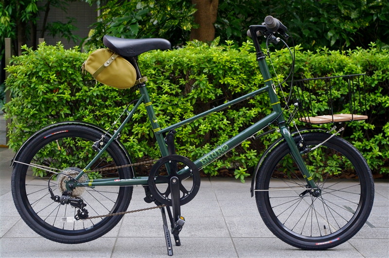 BRUNO 2016 / Mixte Flate BLACK EDITION V.Green + Basket