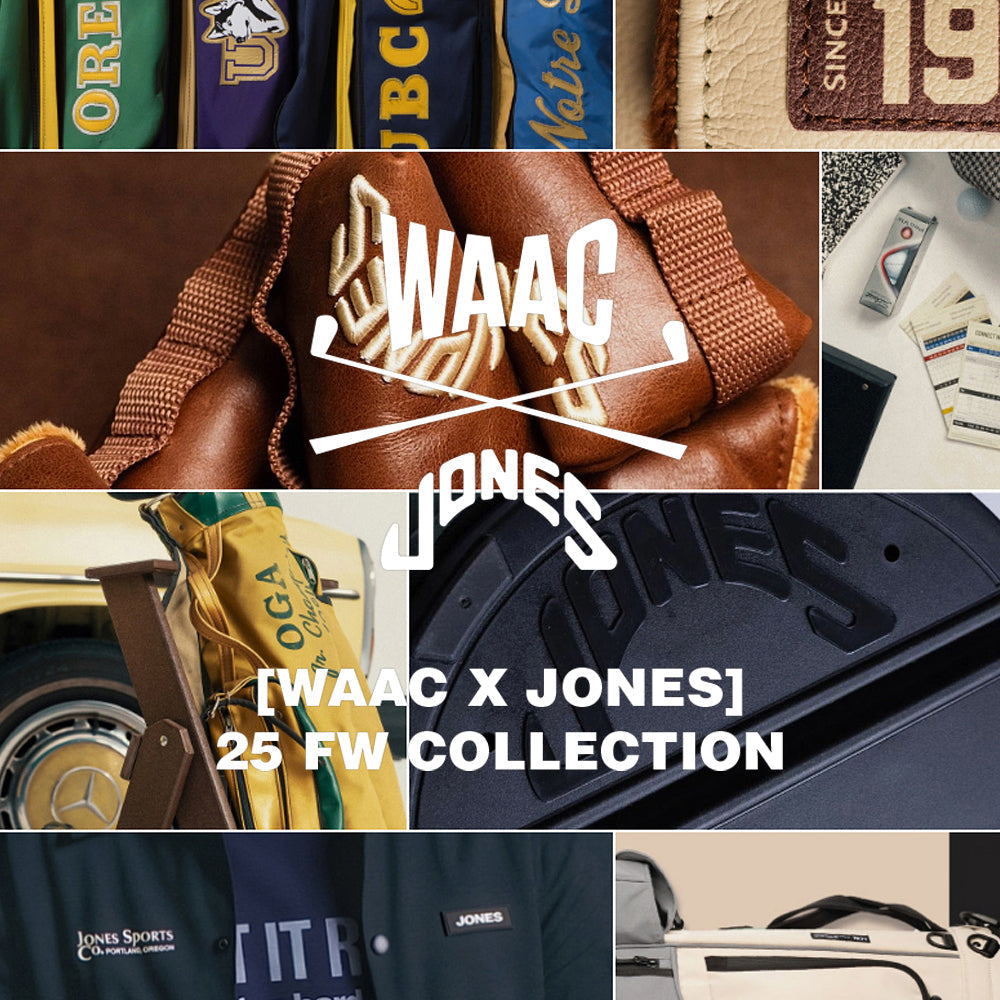 WAAC JONES 25FW COLLECTION】11/12よりコラボレーションアイテムが