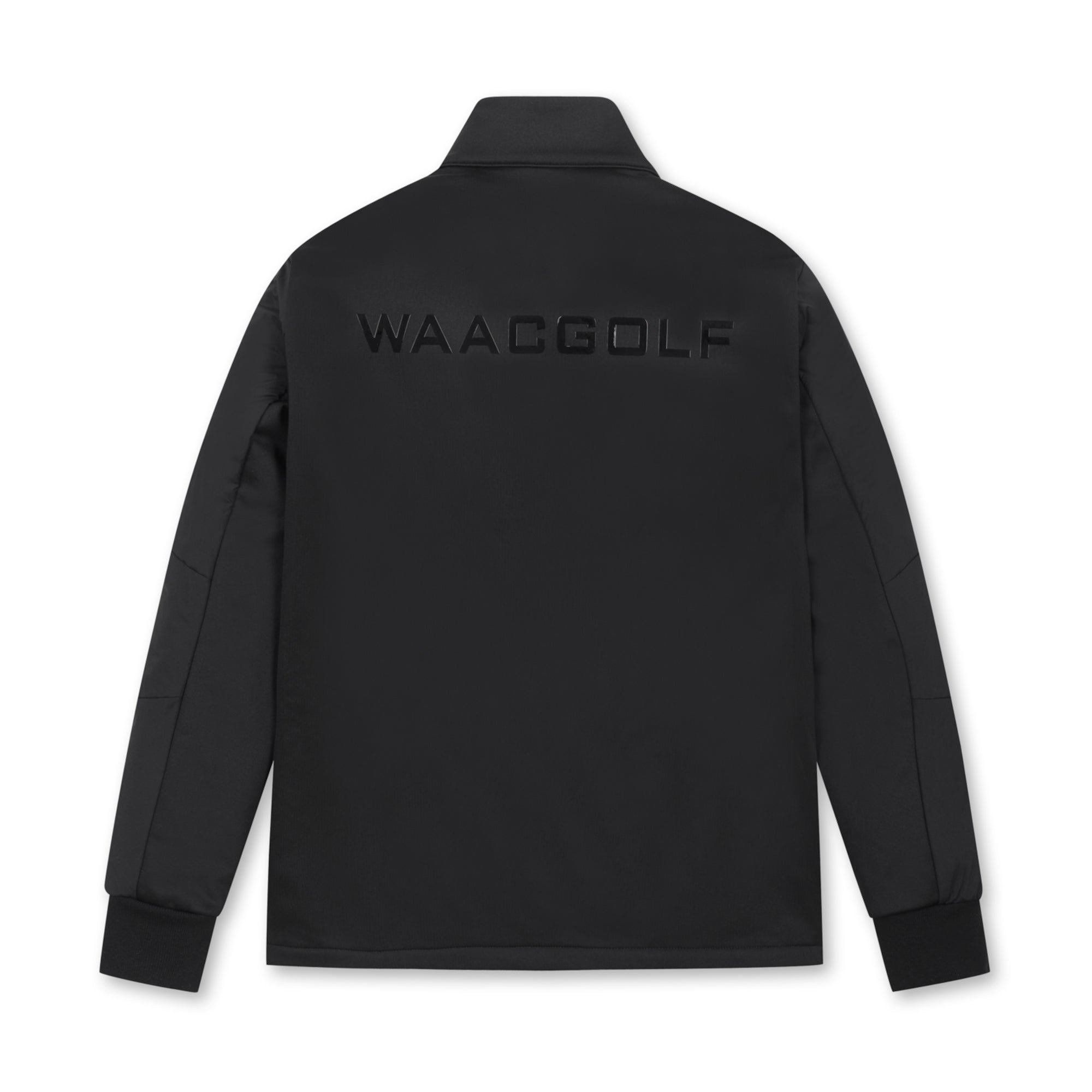 MEN ハイブリッドフルジップブルゾン ブラック